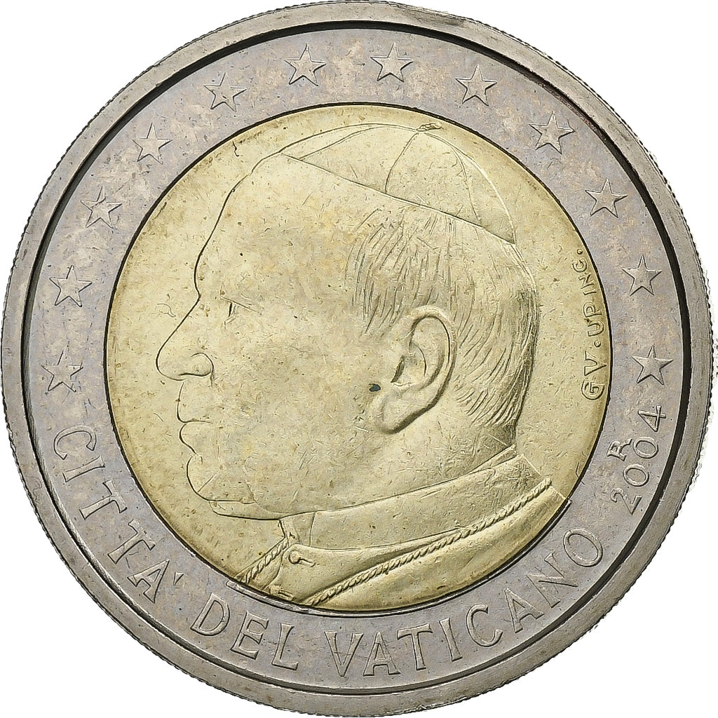 VATIKANSTADT,
Jan Paweł II.,
2 euro