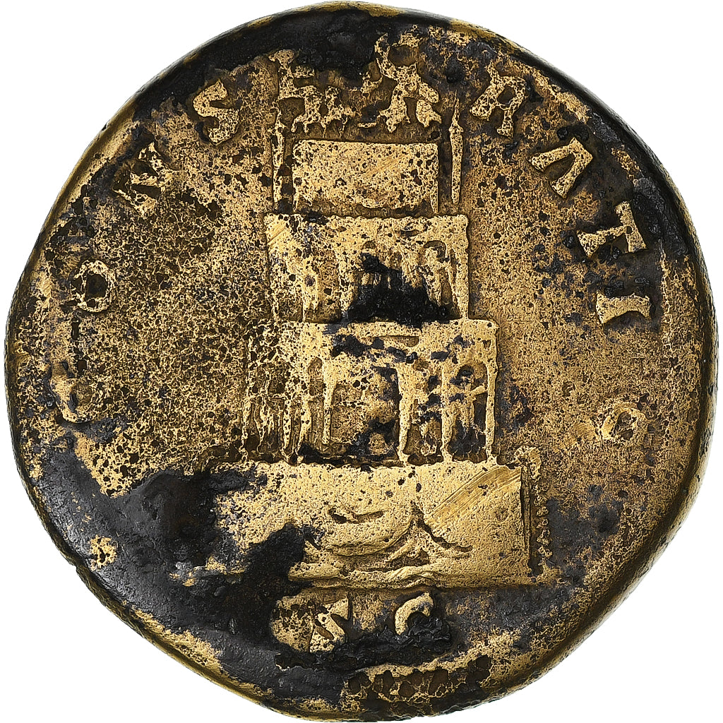 Divus Antonin Pius,
Sestercjusz,
161