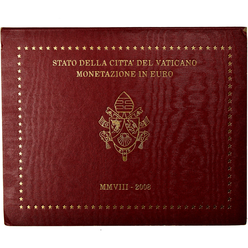 Watykan,
1 cent za 2 euro,
2008
